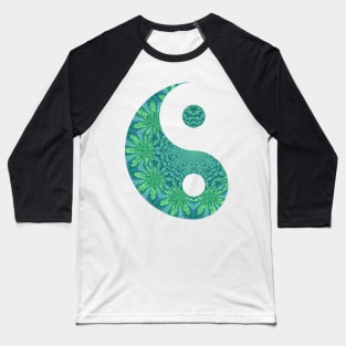 Clover ying yang Baseball T-Shirt